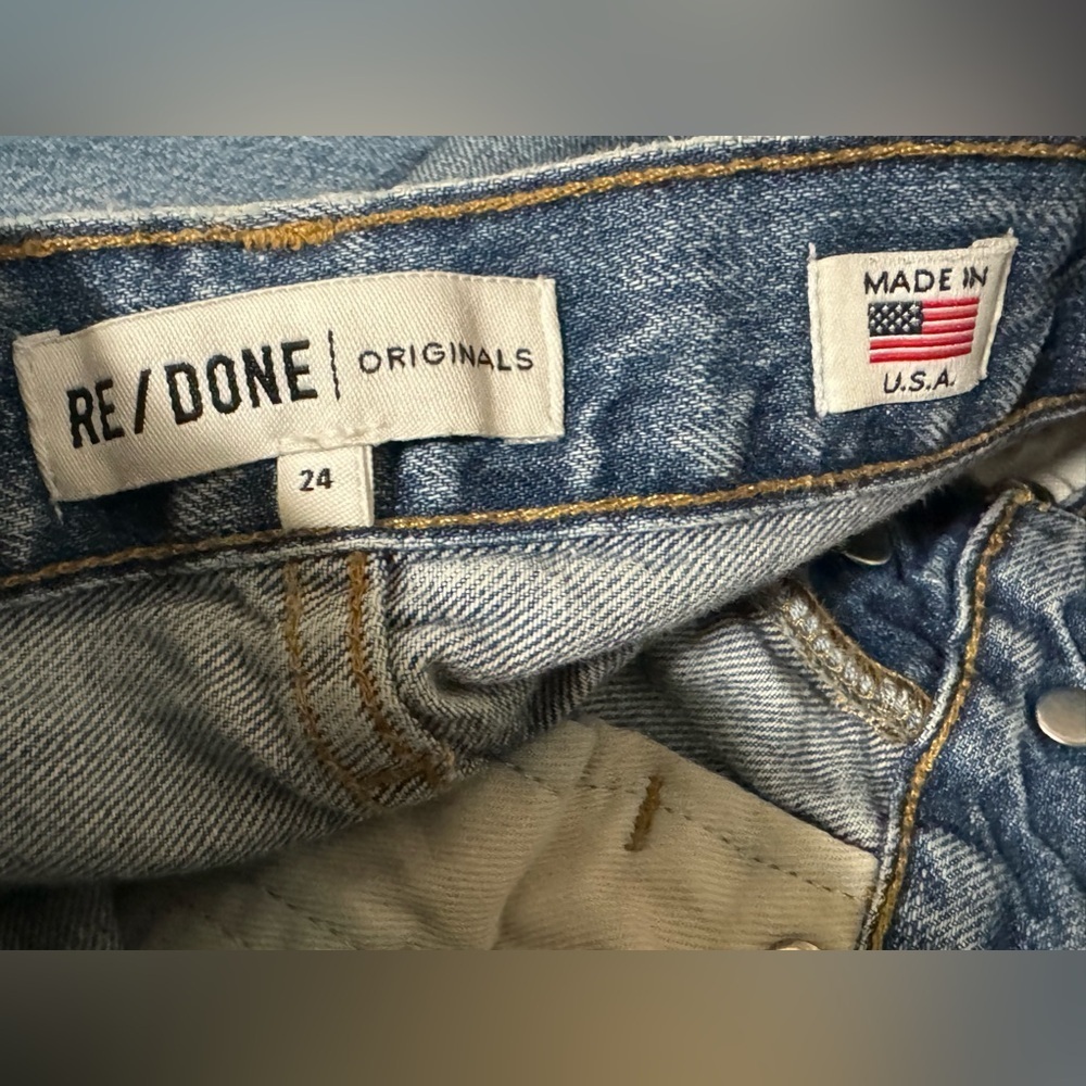 RE/DONE Originals self/corps Jeans size 26 - Picture 4 of 5